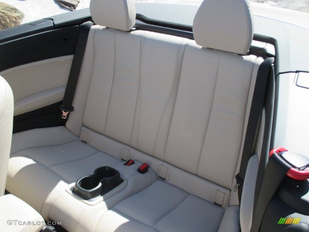2015 BMW 2 Series 228i xDrive Convertible Rear Seat Photo #102159908
