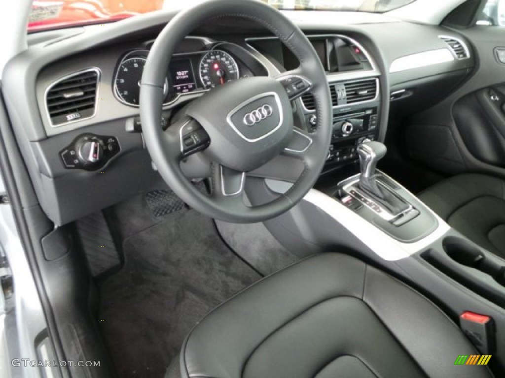 Black Interior 2015 Audi A4 2.0T Premium quattro Photo #102162017