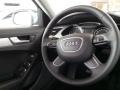 2015 Audi A4 Black Interior Steering Wheel Photo