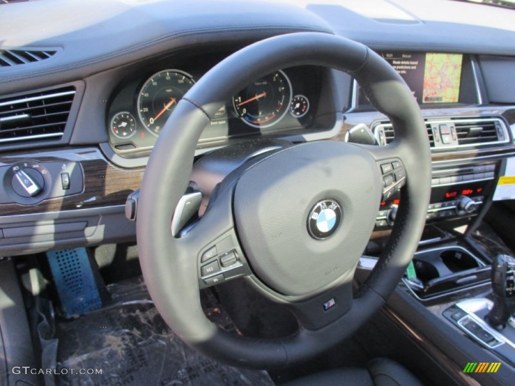 2015 BMW 7 Series 740Li xDrive Sedan Steering Wheel Photos