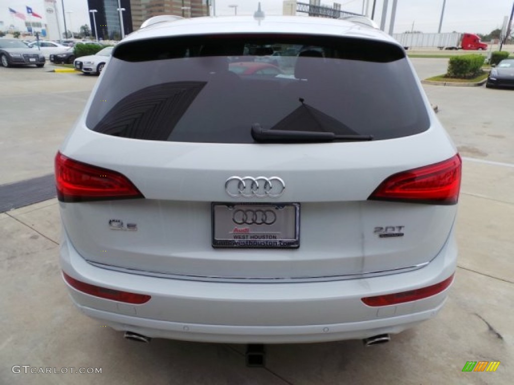 2015 Q5 2.0 TFSI Premium Plus quattro - Glacier White Metallic / Black photo #6