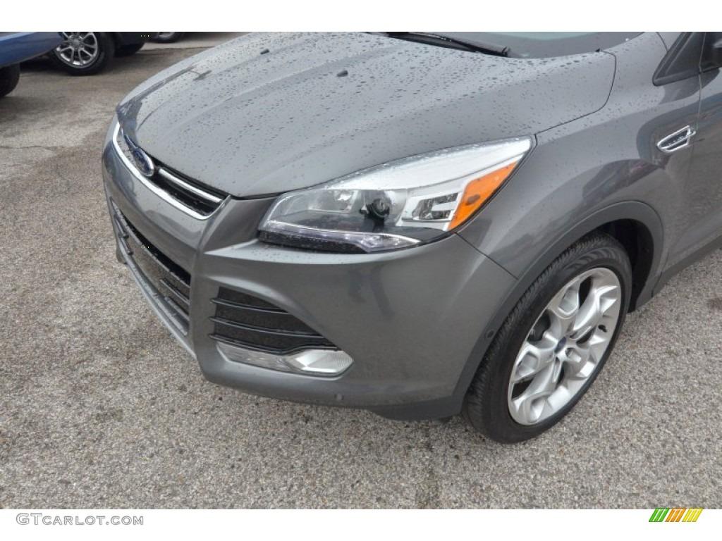 2014 Escape Titanium 2.0L EcoBoost - Sterling Gray / Charcoal Black photo #7