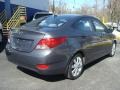 Cyclone Gray - Accent GLS 4 Door Photo No. 4