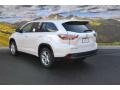2015 Blizzard Pearl White Toyota Highlander Limited AWD  photo #3