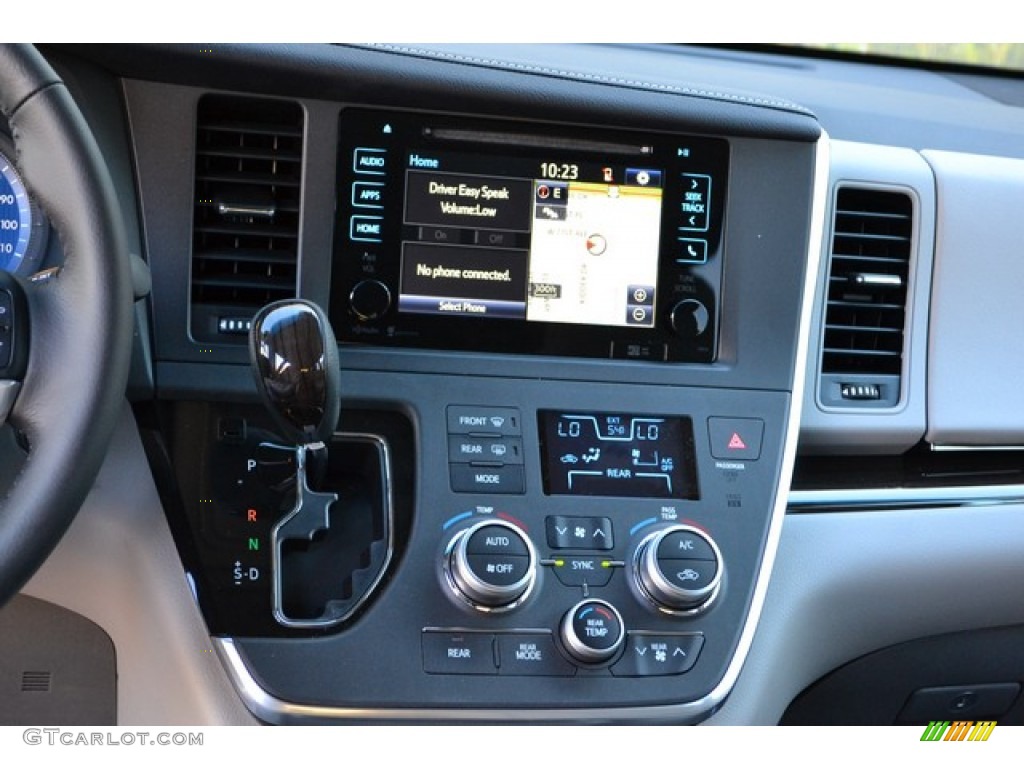 2015 Sienna XLE AWD - Blizzard White Pearl / Ash photo #6