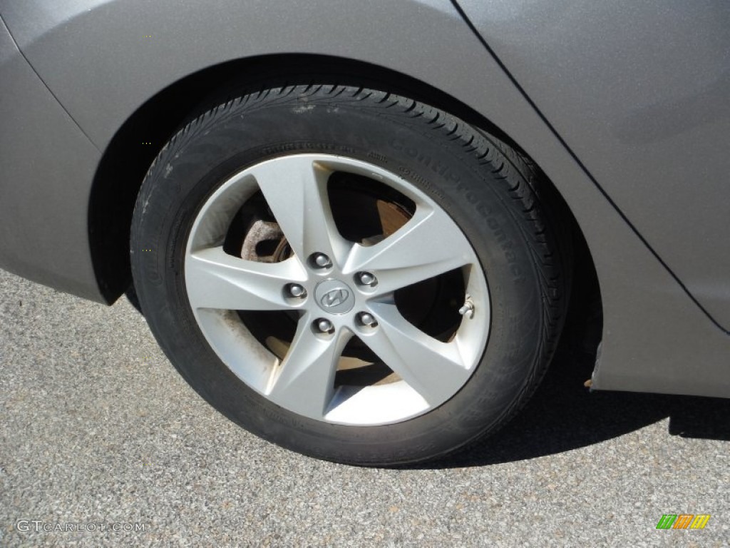 2012 Elantra GLS - Desert Bronze / Beige photo #3