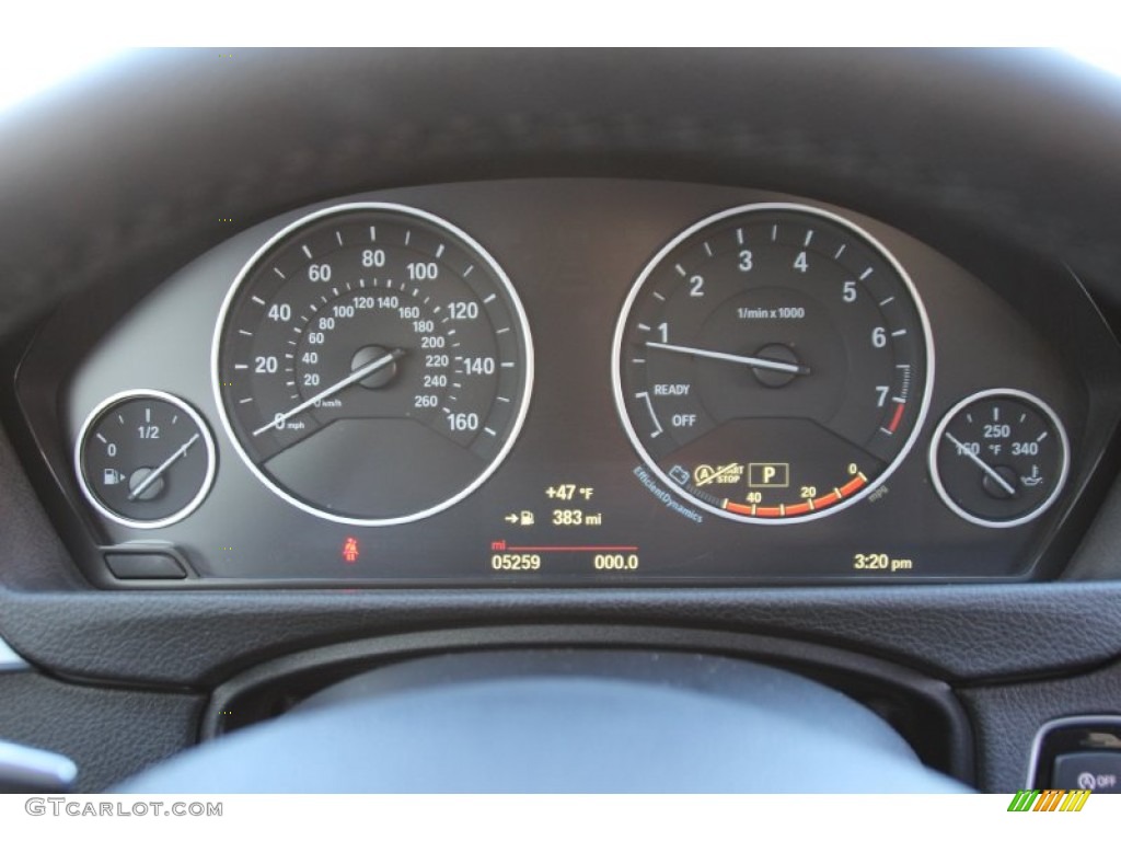 2015 BMW 4 Series 428i xDrive Coupe Gauges Photo #102167586