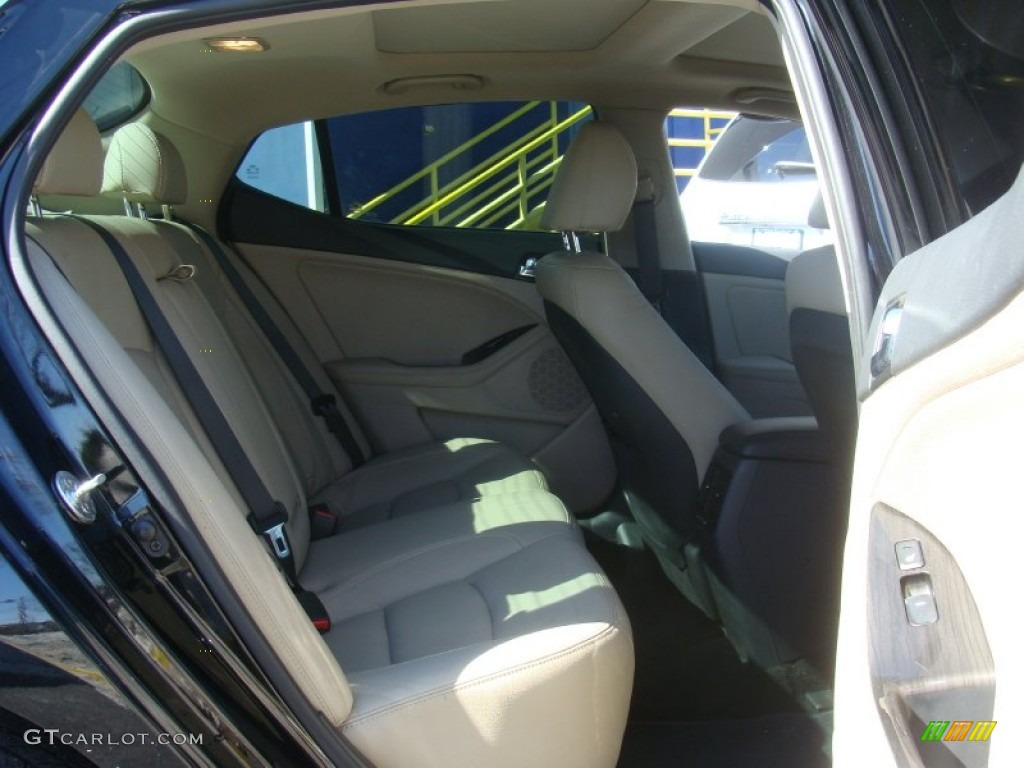 2012 Optima EX - Ebony Black / Beige photo #24