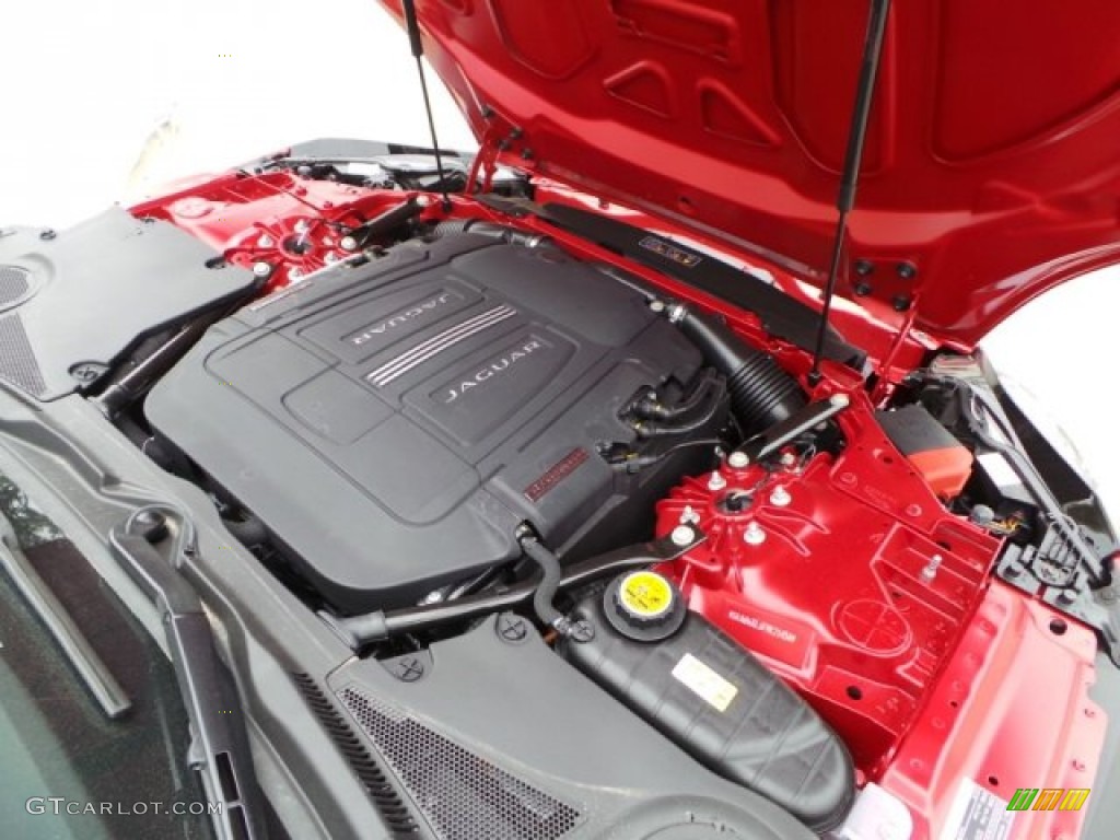 2015 Jaguar F-TYPE V8 S Convertible 5.0 Liter DI Supercharged DOHC 32-Valve VVT V8 Engine Photo #102167644