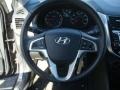 2012 Cyclone Gray Hyundai Accent SE 5 Door  photo #9