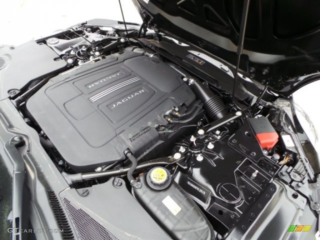 2015 Jaguar F-TYPE R Coupe 5.0 Liter DI Supercharged DOHC 32-Valve VVT V8 Engine Photo #102168236