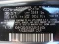 2012 Cyclone Gray Hyundai Accent SE 5 Door  photo #28