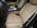 2015 Jaguar XJ Cashew/Truffle Interior Front Seat Photo
