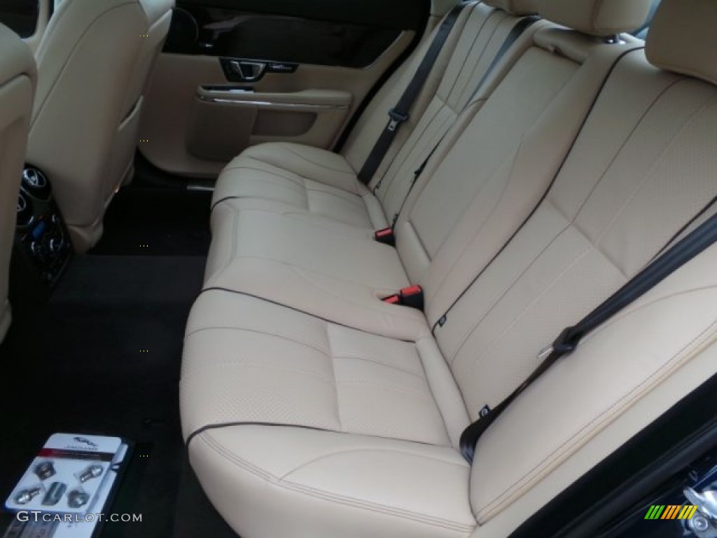 2015 Jaguar XJ XJL Portfolio Rear Seat Photo #102168761