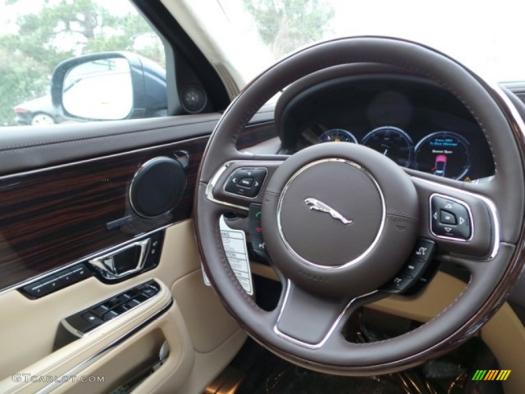 2015 Jaguar XJ XJL Portfolio Steering Wheel Photos