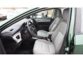 2015 Toyota Corolla Ash Interior Front Seat Photo