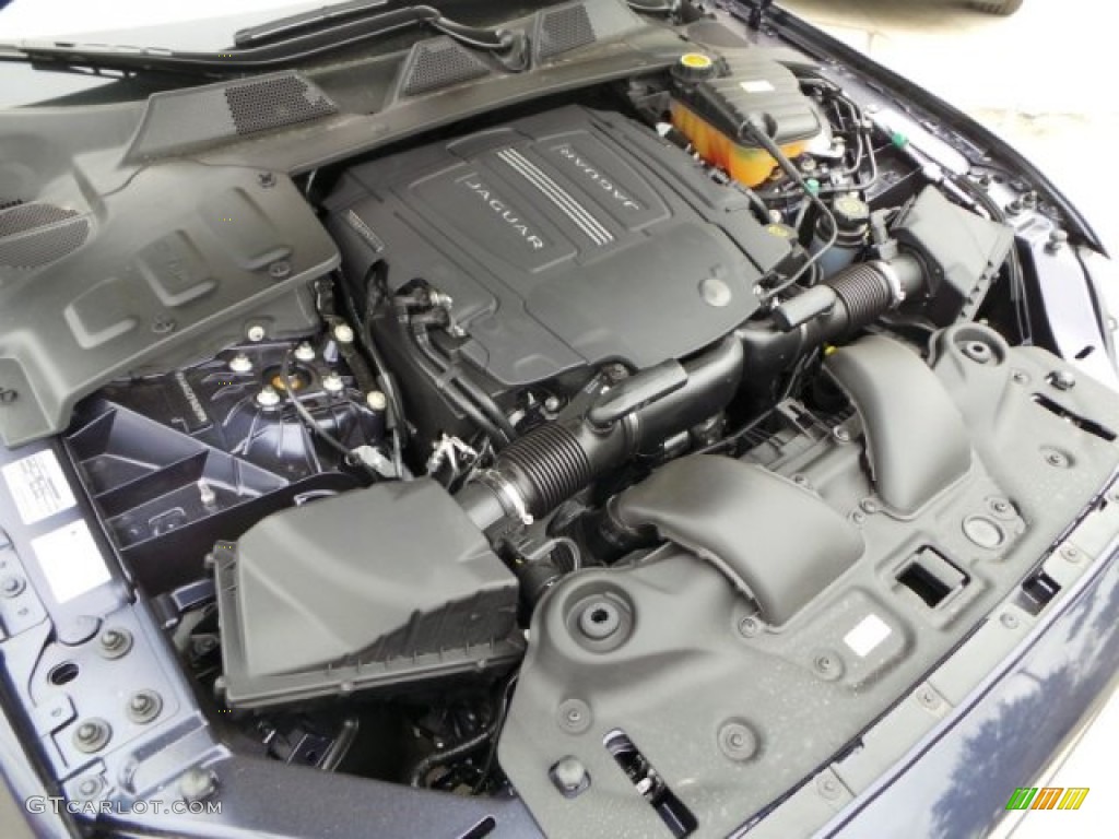 2015 Jaguar XJ XJL Portfolio 3.0 Liter Supercharged DOHC 24-Valve V6 Engine Photo #102168872