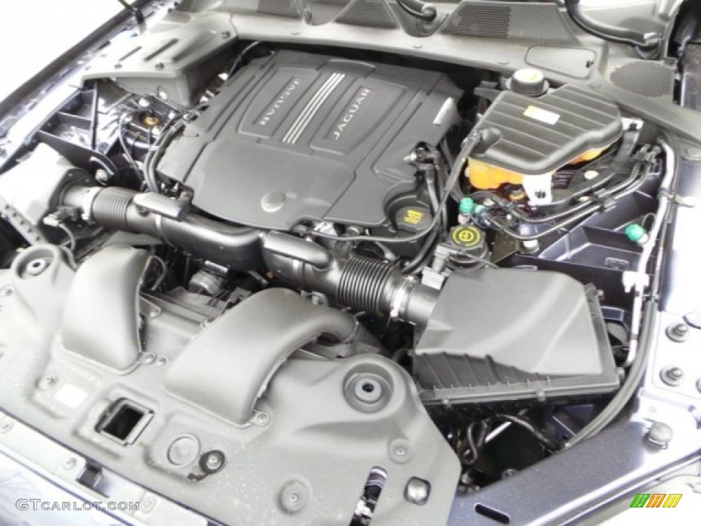 2015 Jaguar XJ XJL Portfolio Engine Photos