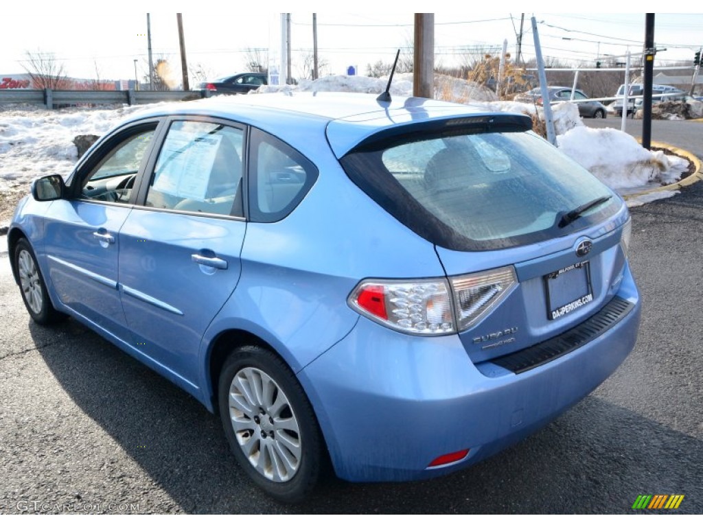 2011 Impreza 2.5i Premium Wagon - Sky Blue Pearl / Ivory photo #10