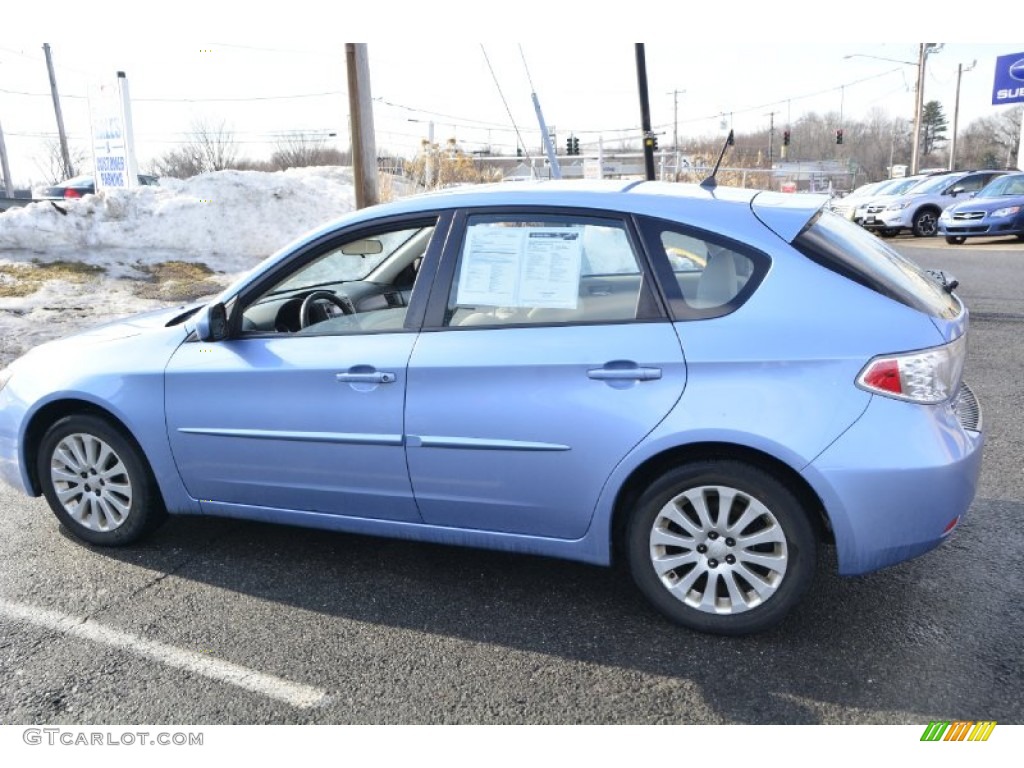 2011 Impreza 2.5i Premium Wagon - Sky Blue Pearl / Ivory photo #11