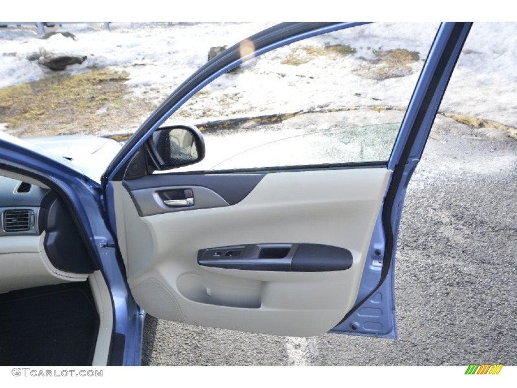 2011 Impreza 2.5i Premium Wagon - Sky Blue Pearl / Ivory photo #16