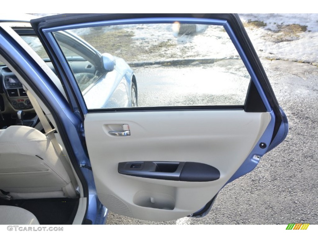 2011 Impreza 2.5i Premium Wagon - Sky Blue Pearl / Ivory photo #17