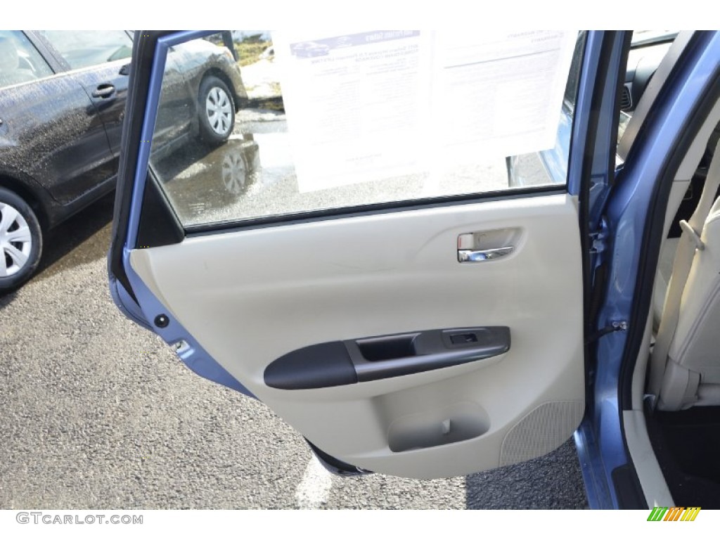 2011 Impreza 2.5i Premium Wagon - Sky Blue Pearl / Ivory photo #19