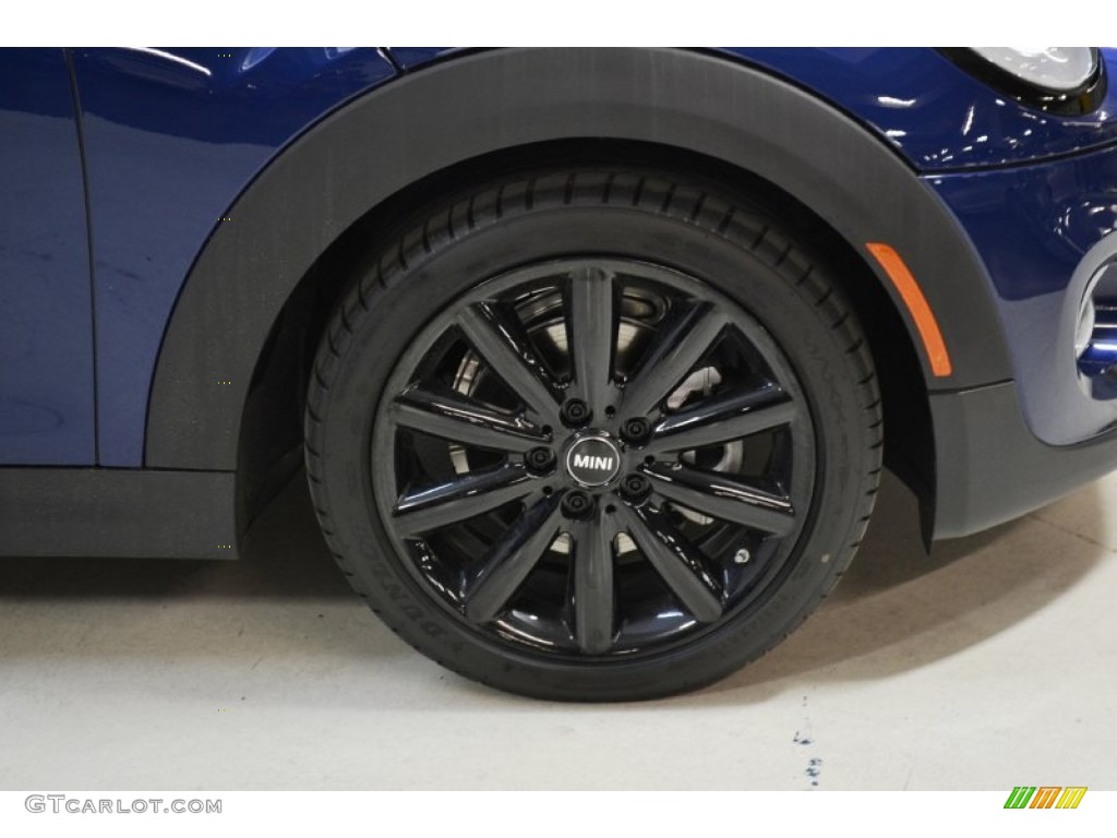 2015 Cooper Hardtop 2 Door - Deep Blue Metallic / Carbon Black photo #3