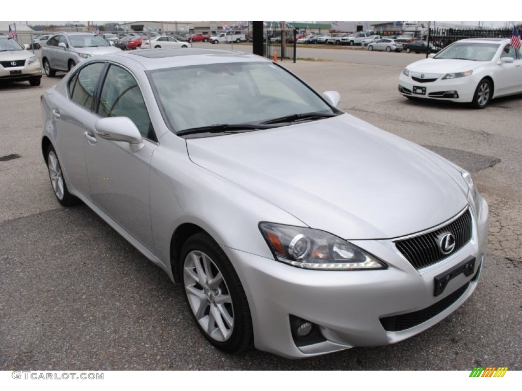 2013 IS 250 AWD - Tungsten Pearl / Light Gray photo #1