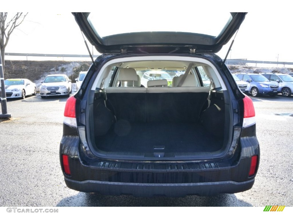 2011 Outback 2.5i Wagon - Crystal Black Silica / Warm Ivory photo #8