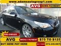 Carbon Black Metallic - 5 Series 550i Sedan Photo No. 3