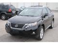 Obsidian Black 2012 Lexus RX 350 AWD