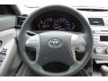 2010 Toyota Camry Ash Gray Interior Steering Wheel Photo