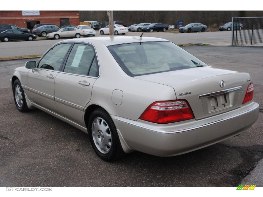 2004 RL 3.5 - Champagne Mist Pearl / Parchment photo #3