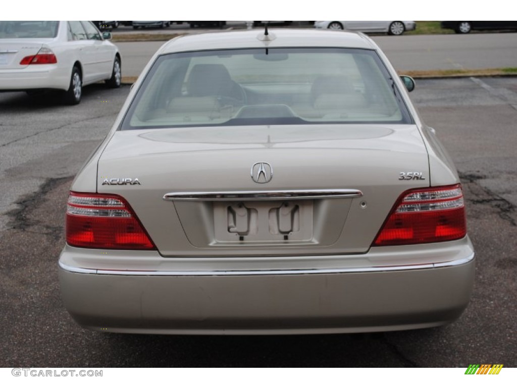 2004 RL 3.5 - Champagne Mist Pearl / Parchment photo #4