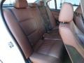 2007 BMW 3 Series Terra/Black Dakota Leather Interior Rear Seat Photo