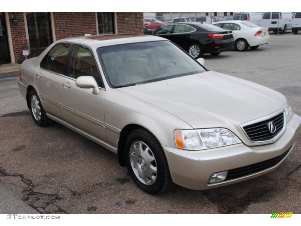 2004 RL 3.5 - Champagne Mist Pearl / Parchment photo #7