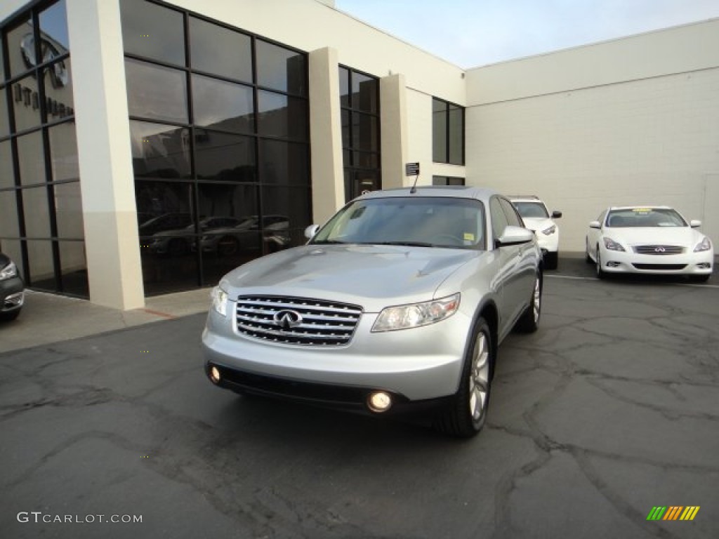 2003 FX 45 AWD - Brilliant Silver Metallic / Graphite Black photo #2