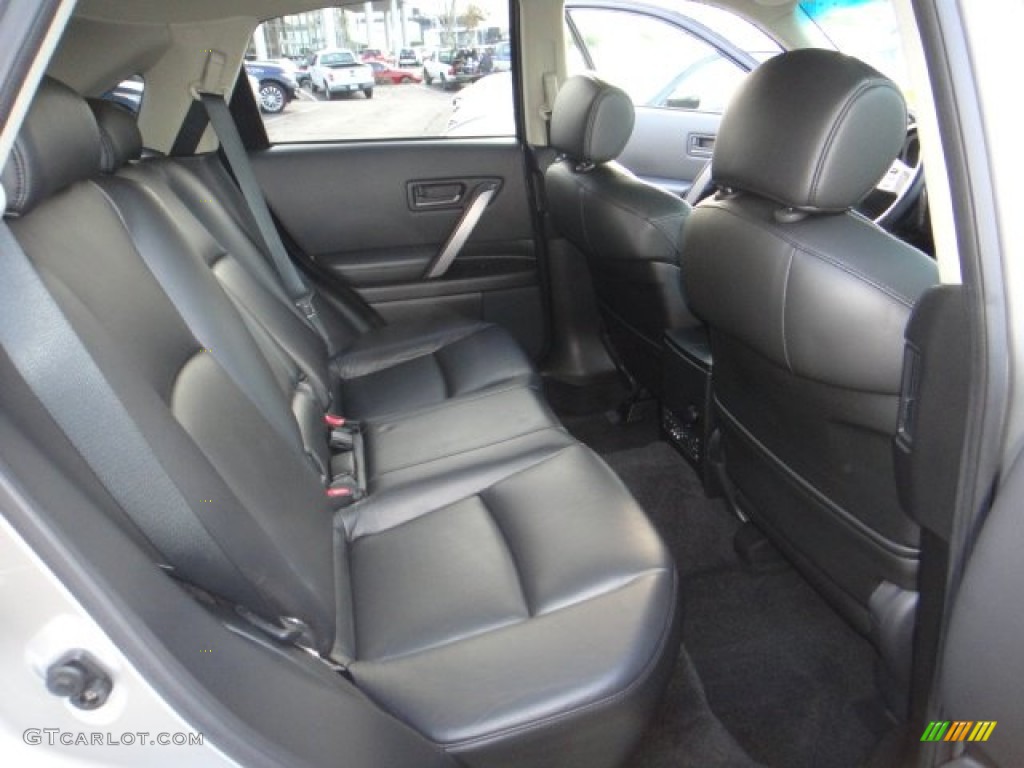 Graphite Black Interior 2003 Infiniti FX 45 AWD Photo #102173357