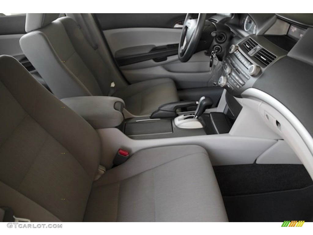 2012 Accord LX Sedan - Alabaster Silver Metallic / Gray photo #17