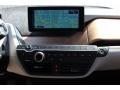Giga Cassia Natural Leather & Carum Spice Grey Wool Cloth Navigation Photo for 2015 BMW i3 #102173969