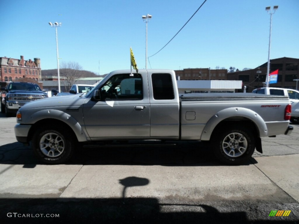2011 Ranger Sport SuperCab 4x4 - Silver Metallic / Medium Dark Flint photo #5