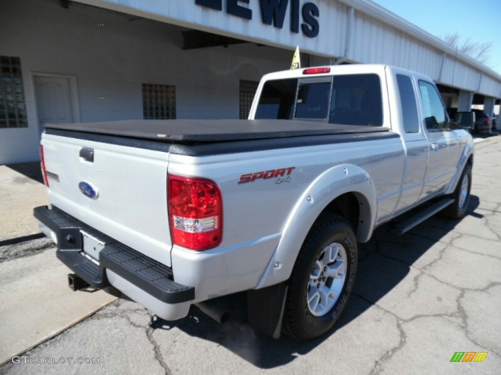 2011 Ranger Sport SuperCab 4x4 - Silver Metallic / Medium Dark Flint photo #9