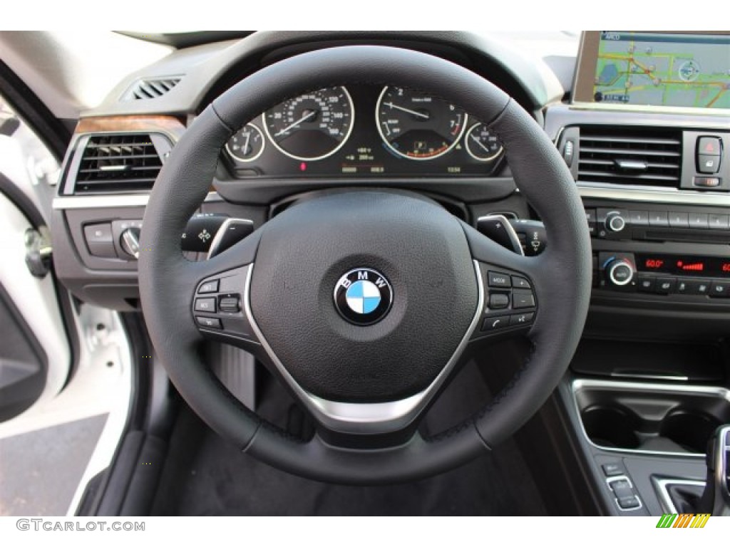 2015 3 Series 328i xDrive Gran Turismo - Alpine White / Black photo #8