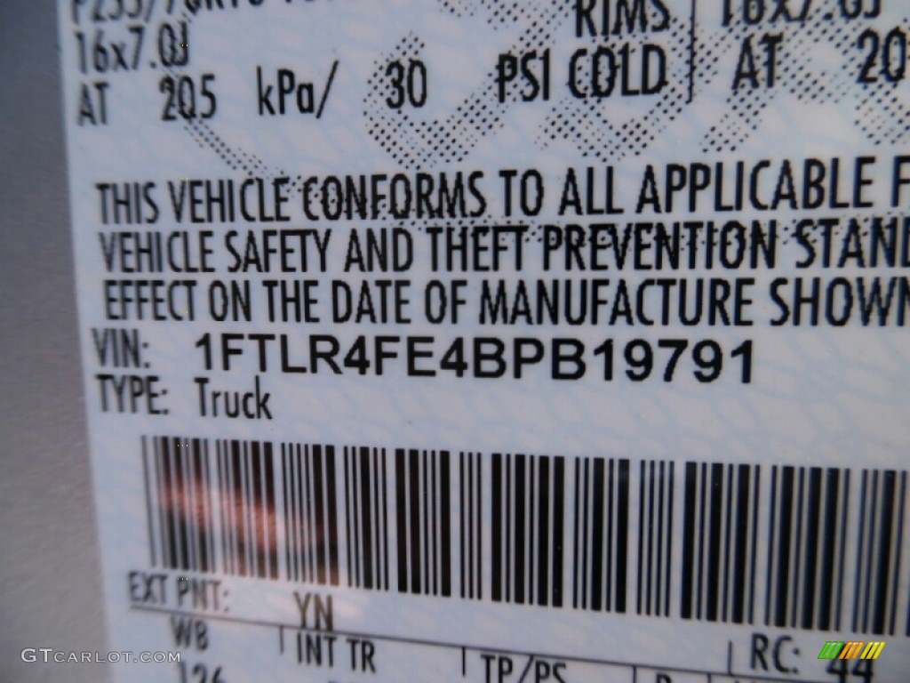 2011 Ranger Sport SuperCab 4x4 - Silver Metallic / Medium Dark Flint photo #16