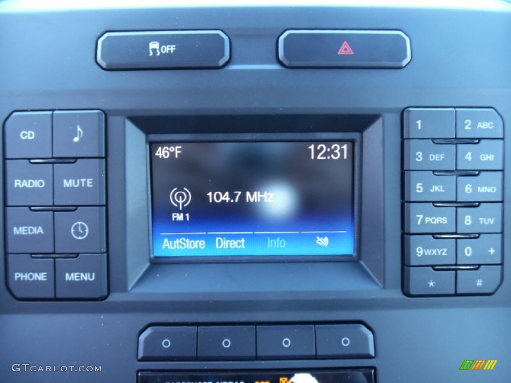 2015 Ford F150 XL SuperCab 4x4 Audio System Photo #102175195