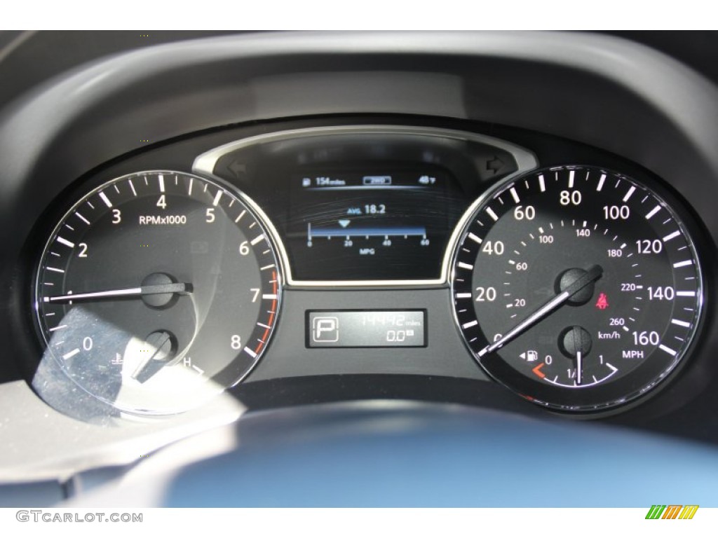 2014 Pathfinder Platinum AWD - Dark Slate / Charcoal photo #20