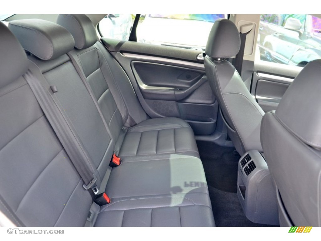 Anthracite Interior 2007 Volkswagen Jetta Wolfsburg Edition Sedan Photo #102176819