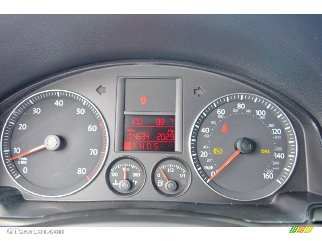 2007 Volkswagen Jetta Wolfsburg Edition Sedan Gauges Photos