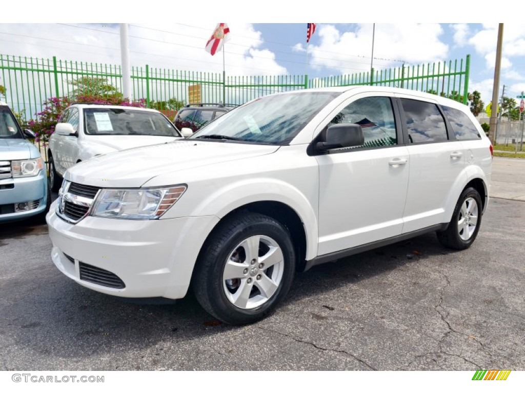 Stone White 2009 Dodge Journey SXT Exterior Photo #102177947